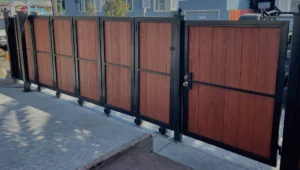 Bi parting Sliding gate for residencial space