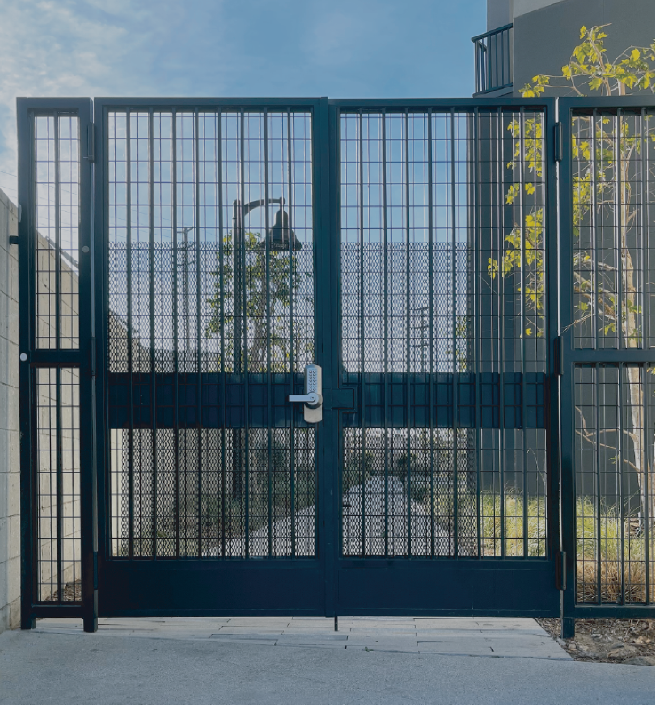 Custom Design Metal Gate with an special lock